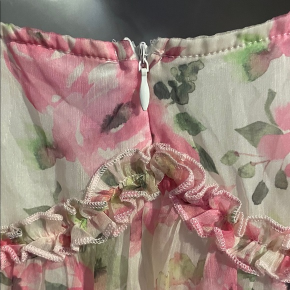 Hello Molly Pink Floral Mini Dress - Picture 9 of 11